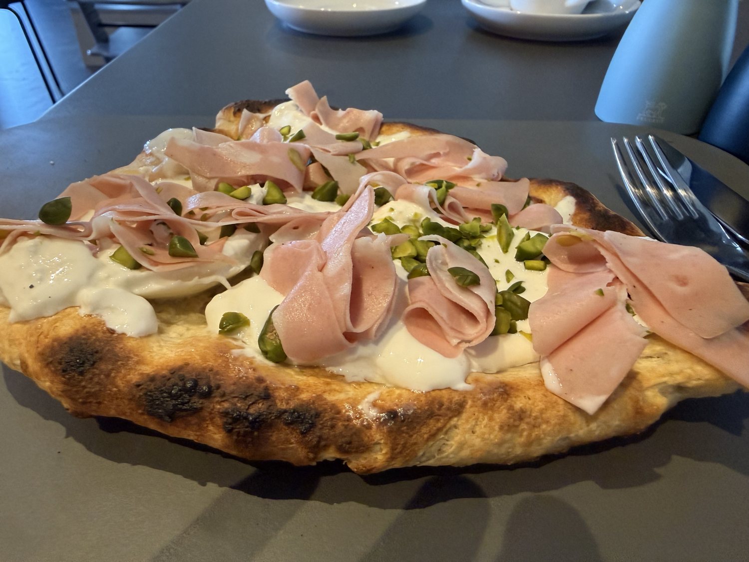 Hausgemachtes Flatbread
