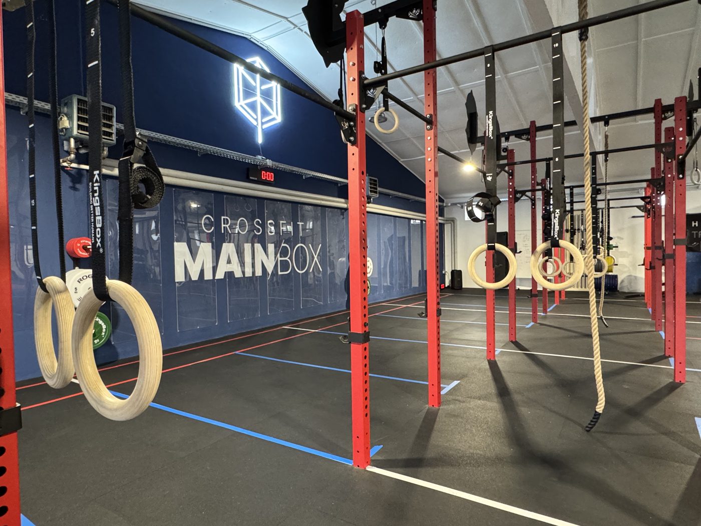 Gymnastics/Rig der CrossFit MainBox