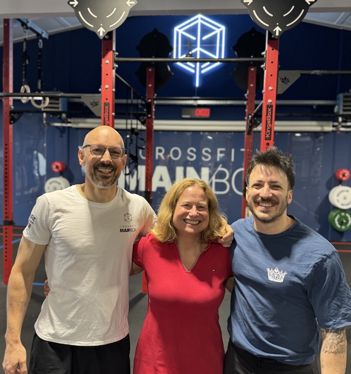 Die Partner der CrossFit MainBox: Berkin, Johanna und Chris
