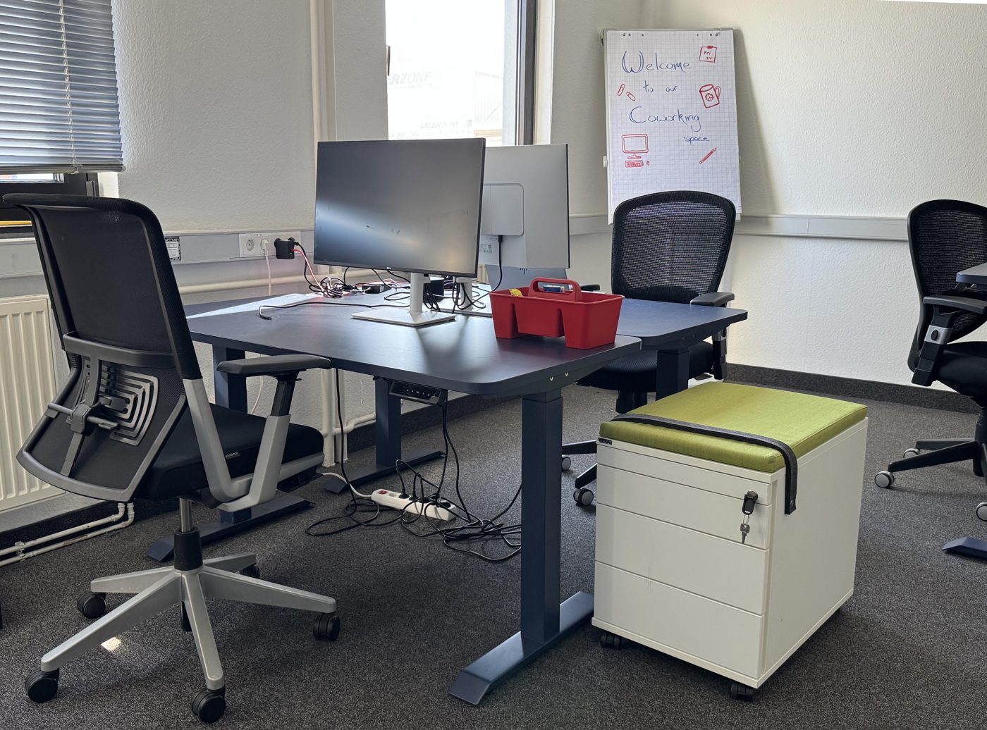 Coworking-Büro in der CrossFit MainBox