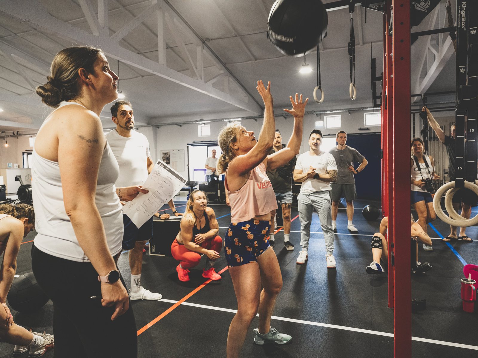 CrossFit Training in der Gruppe